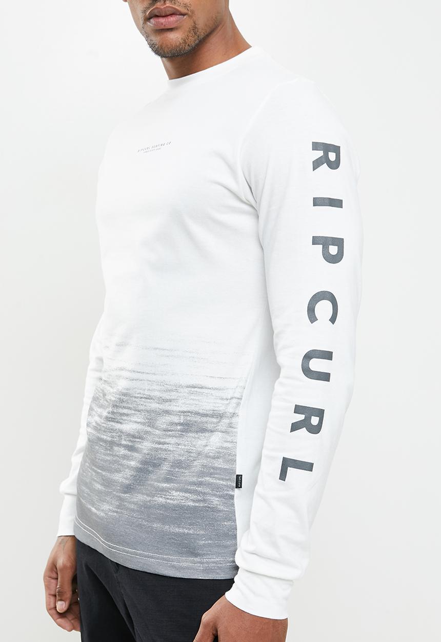 Rip Curl - Texturize long sleeve tee - white