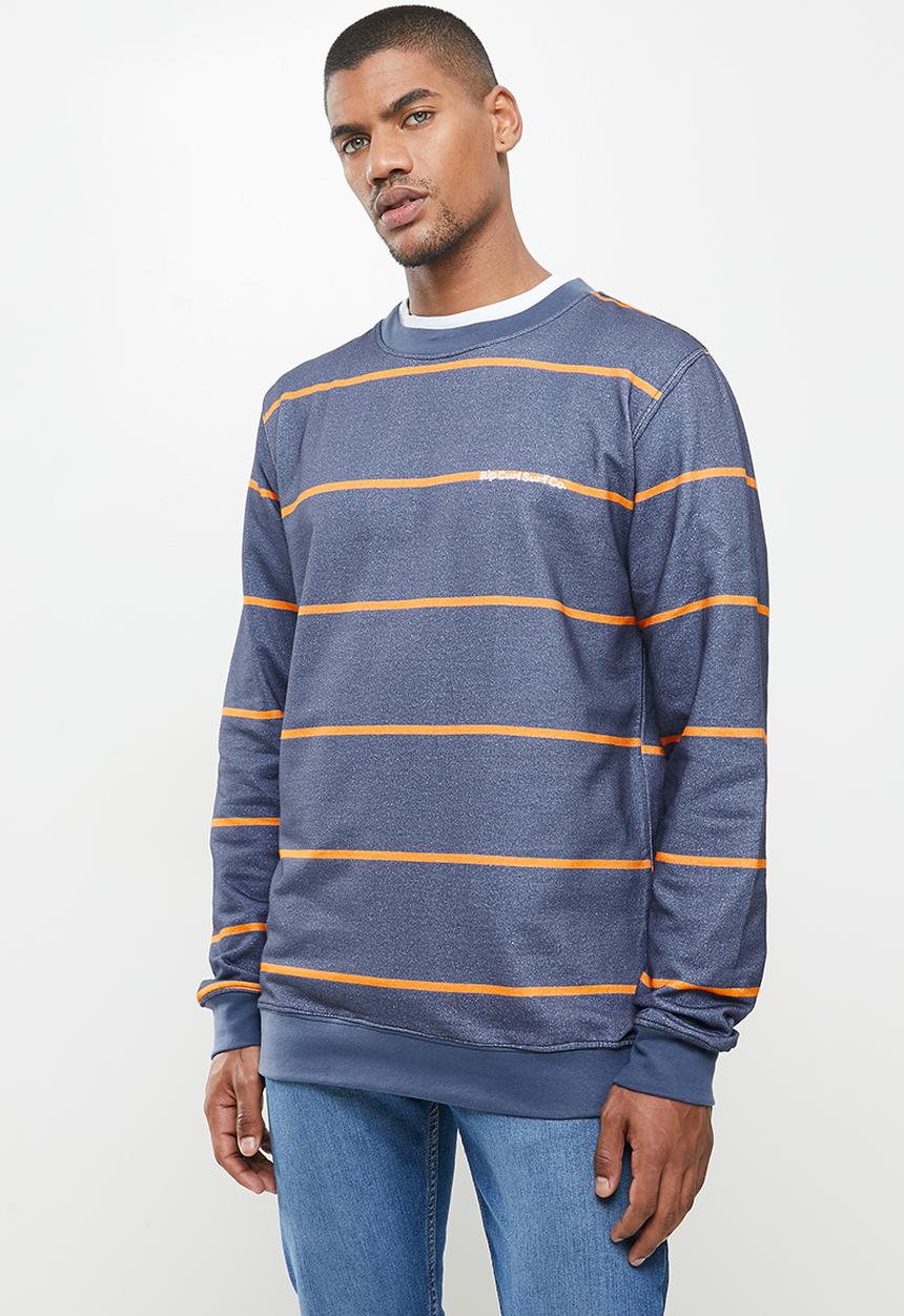 Rip Curl - Saltwater culture crew - navy & orange 