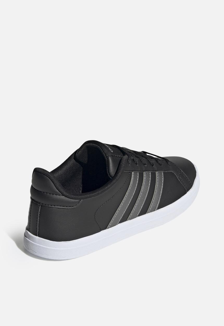 adidas Performance - Courtpoint - core black/iron met./ftwr white