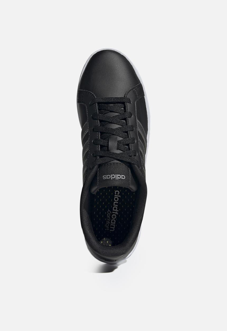 adidas Performance - Courtpoint - core black/iron met./ftwr white