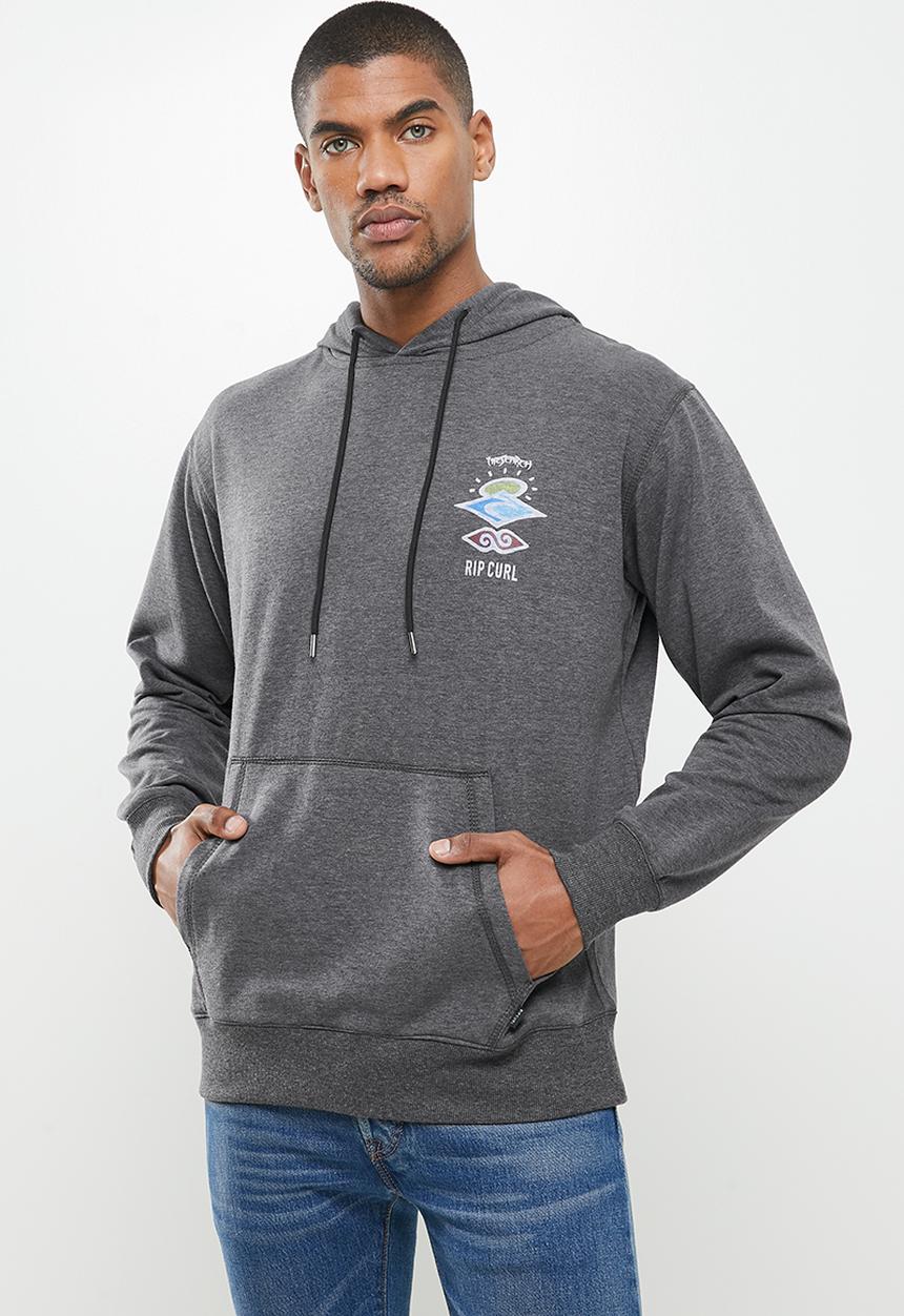 Rip Curl - Search icon hood - washed black