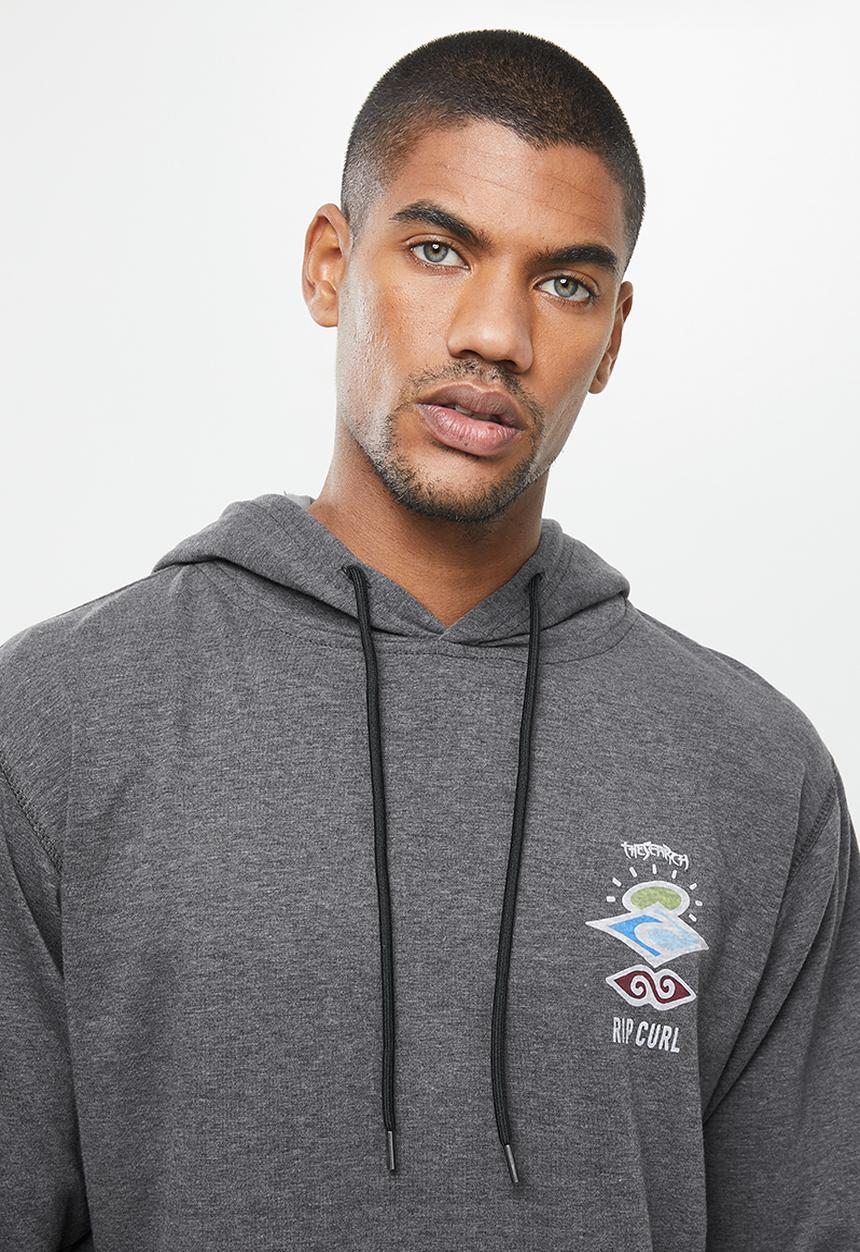 Rip Curl - Search icon hood - washed black