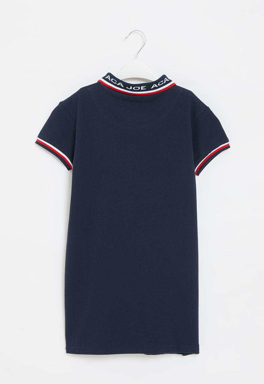 Aca Joe - Pre-girls golfer dress - navy