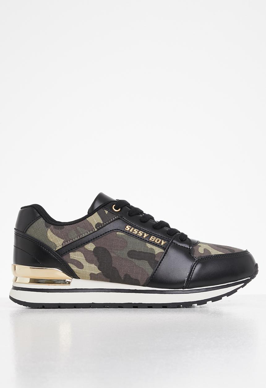 SISSY BOY - Camo Fever sneaker - black