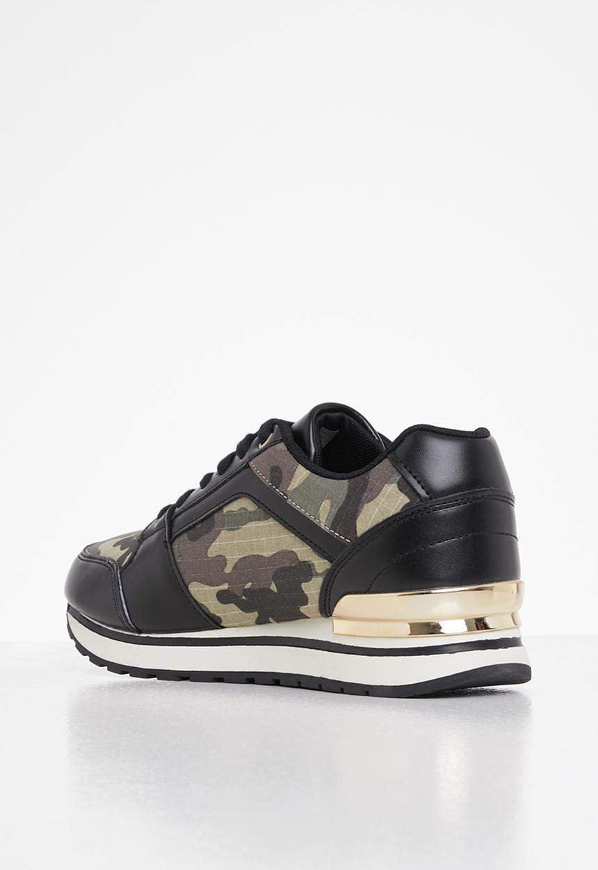 SISSY BOY - Camo Fever sneaker - black