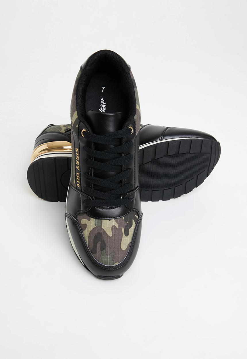 SISSY BOY - Camo Fever sneaker - black