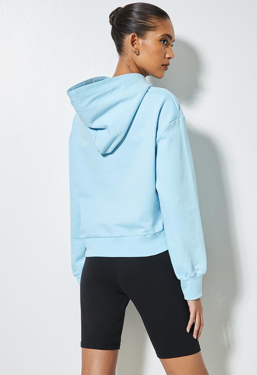 Superbalist - Crop hoodie - blue