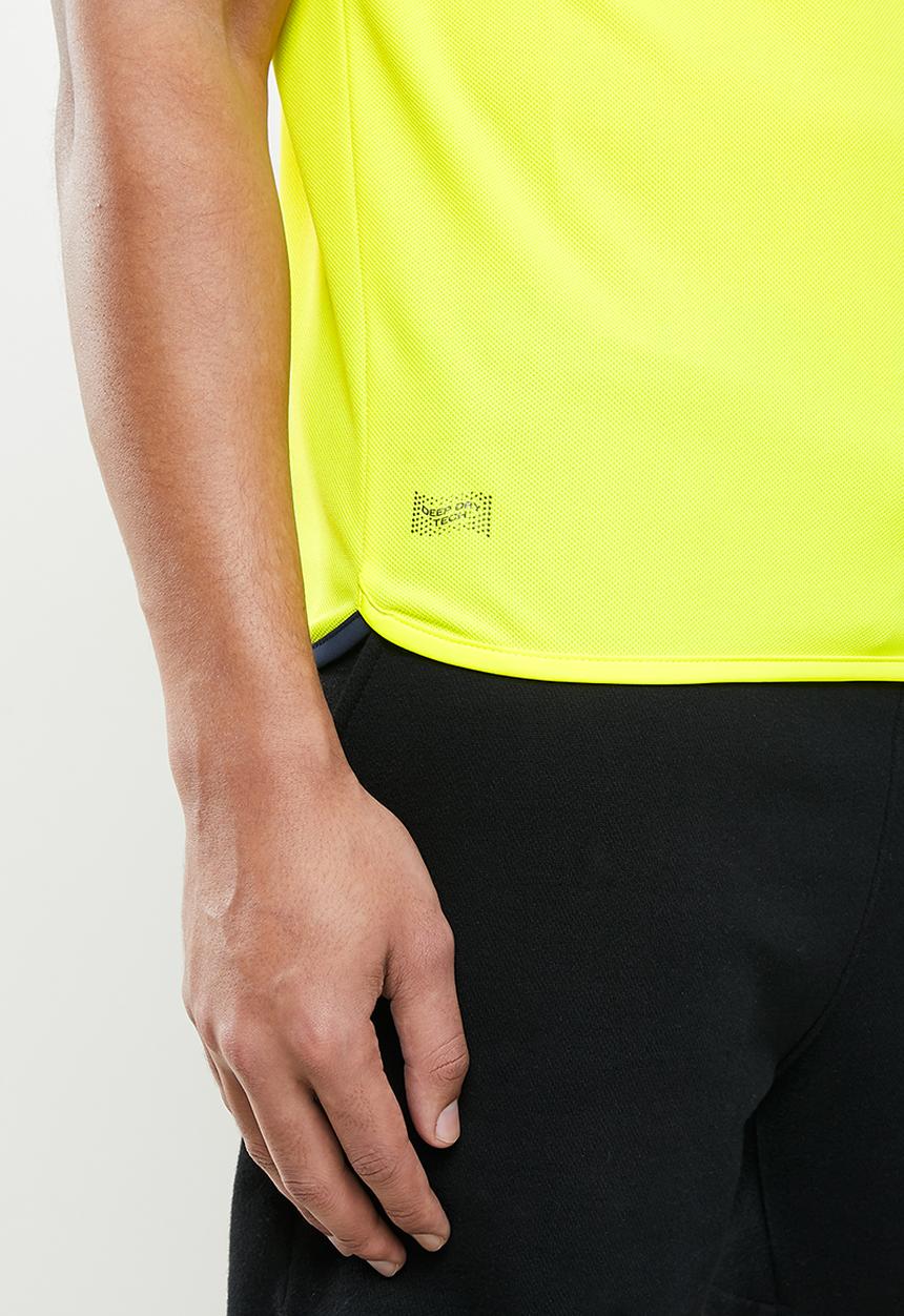 lotto - Aydex polo - lime & navy 