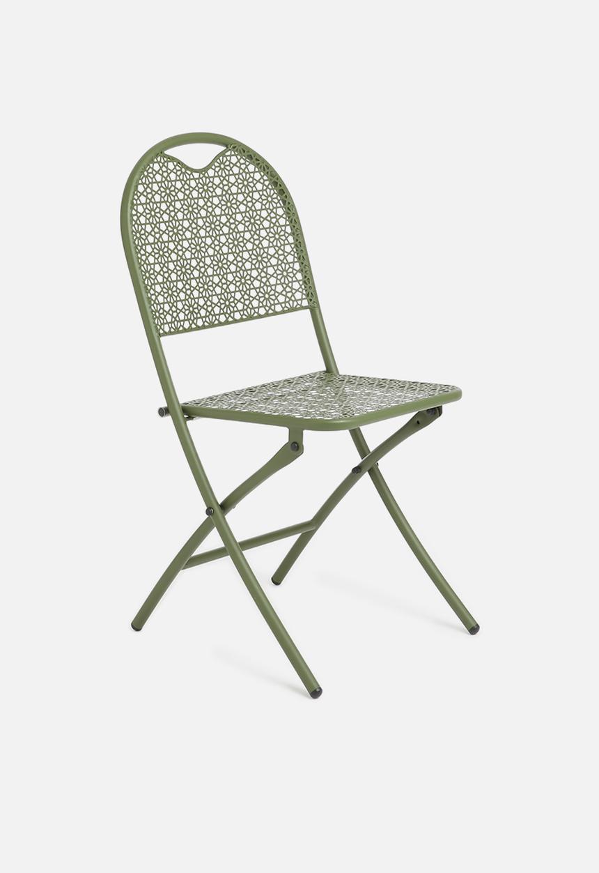 H&S - Punch folding chair - green