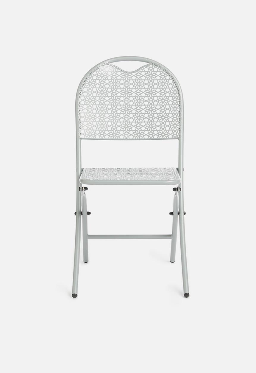H&S - Punch folding chair - grey