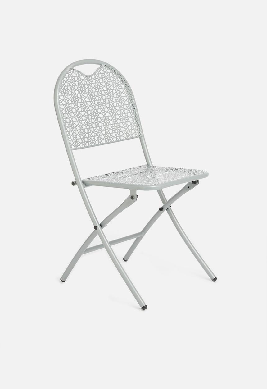 H&S - Punch folding chair - grey