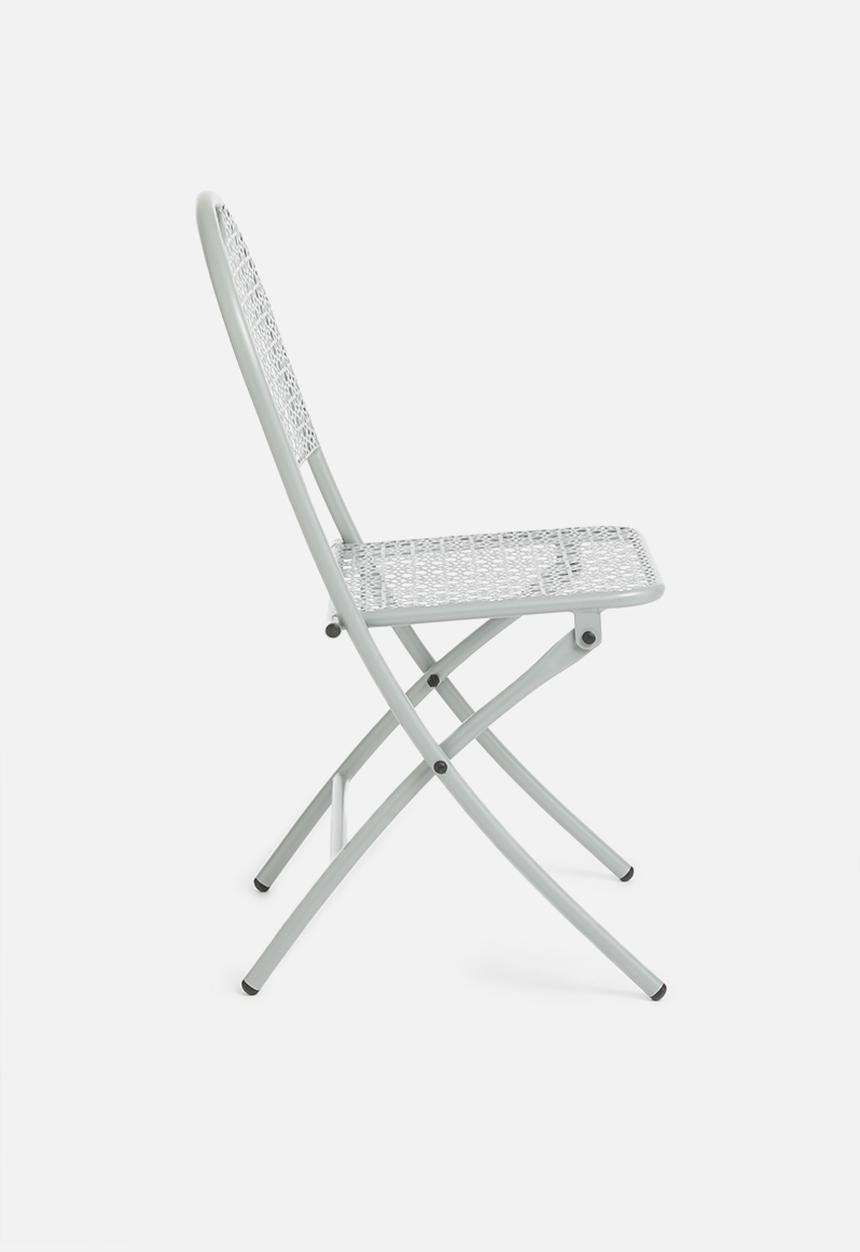H&S - Punch folding chair - grey