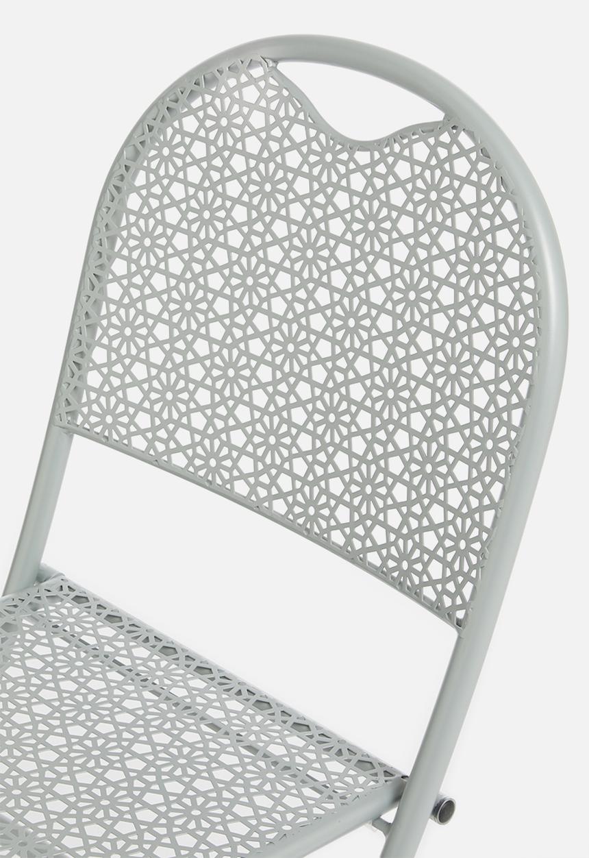 H&S - Punch folding chair - grey