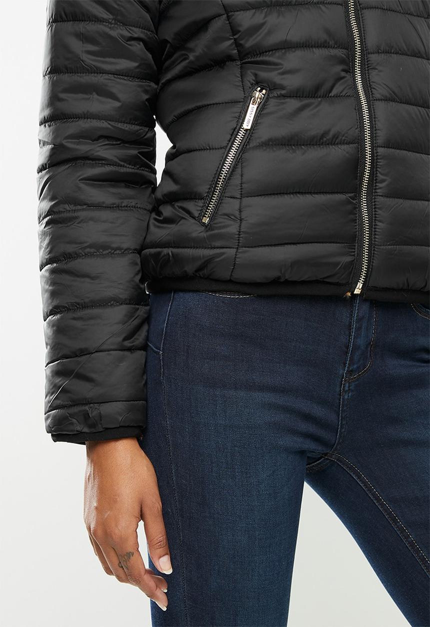 SISSY BOY - Bano: reversible puffer/ animal faux fur jacket - multi 