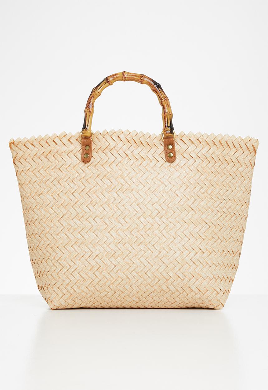 Superbalist - Straw shopper - natural