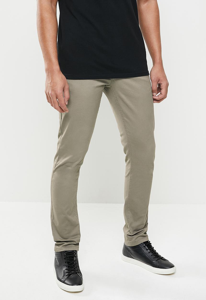 Aca Joe - Aca joe stretch chino pants - charcoal