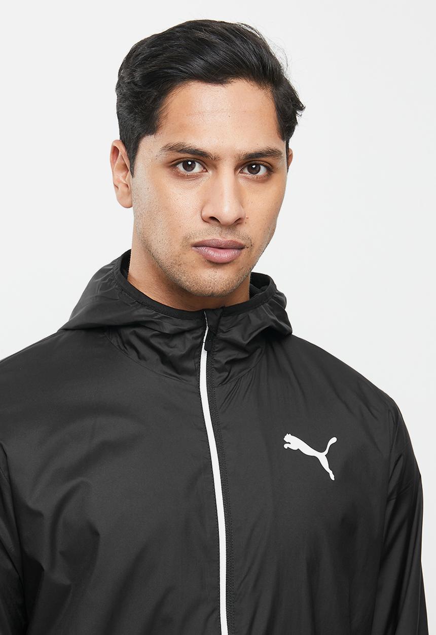 PUMA - Essentials solid windbreaker - black