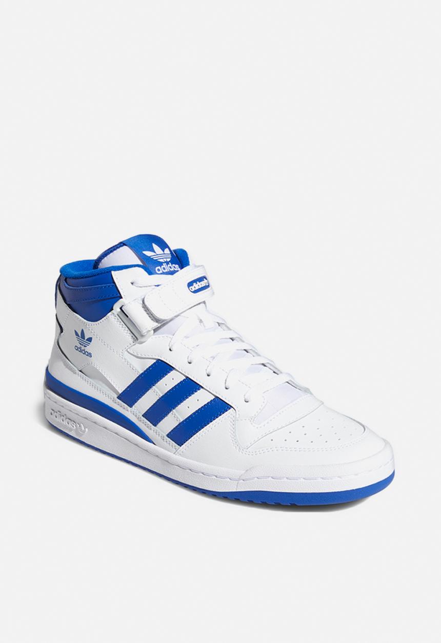 adidas Originals - Forum mid- ftwr white/team royal blue