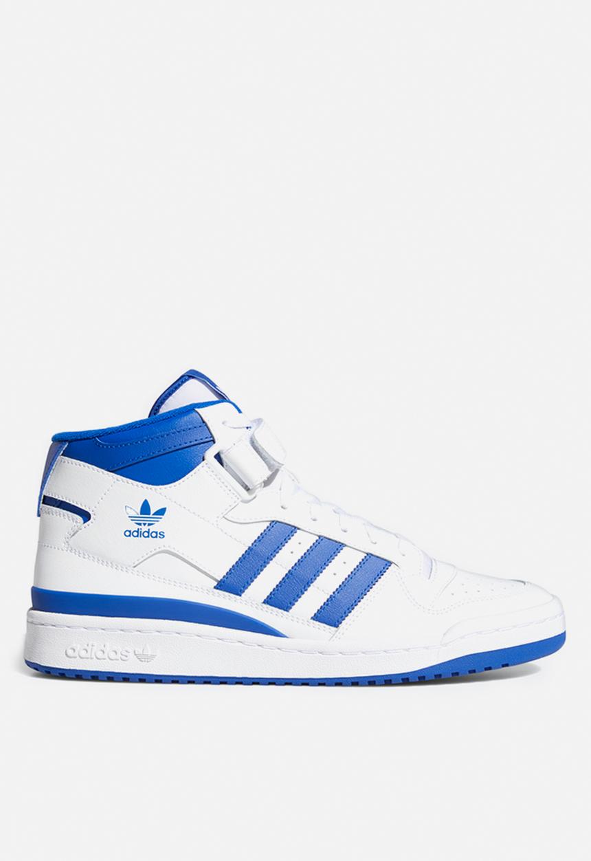 adidas Originals - Forum mid- ftwr white/team royal blue
