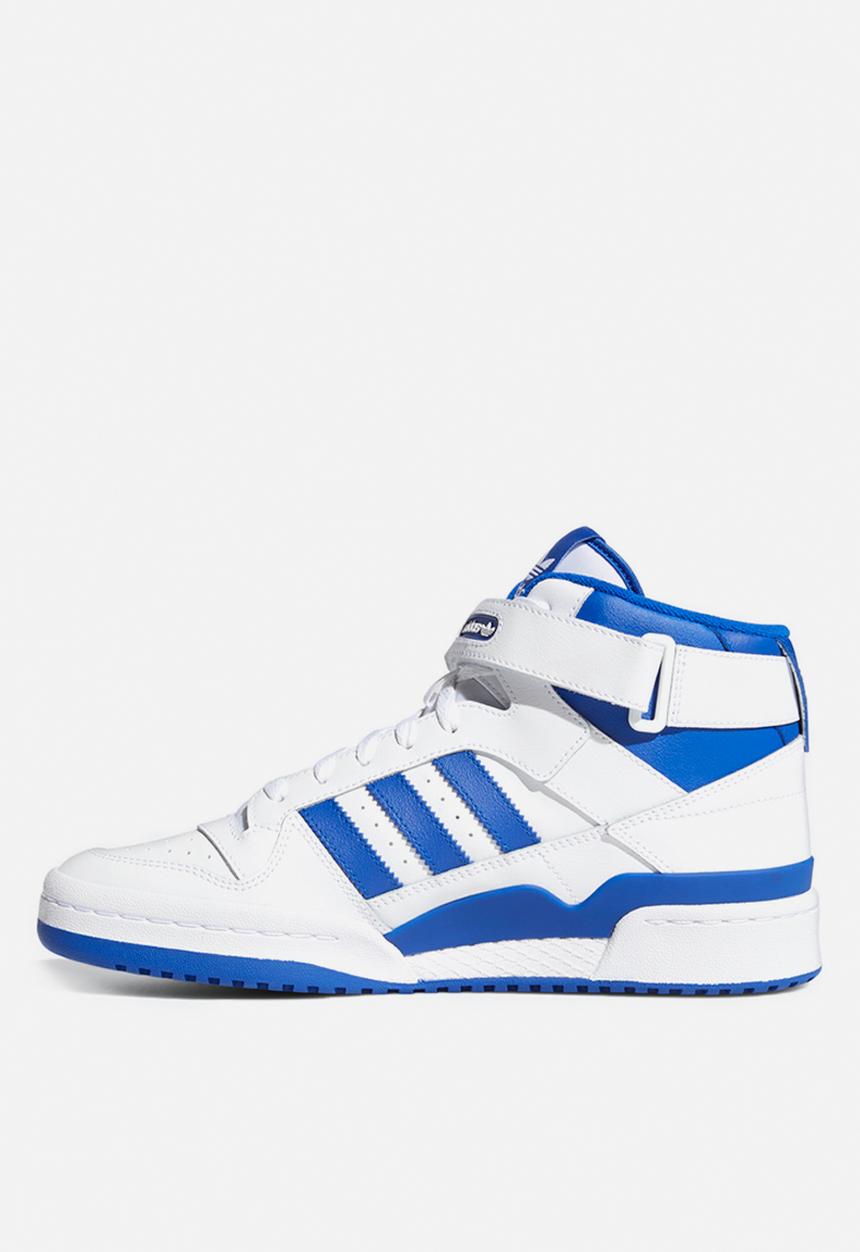 adidas Originals - Forum mid- ftwr white/team royal blue