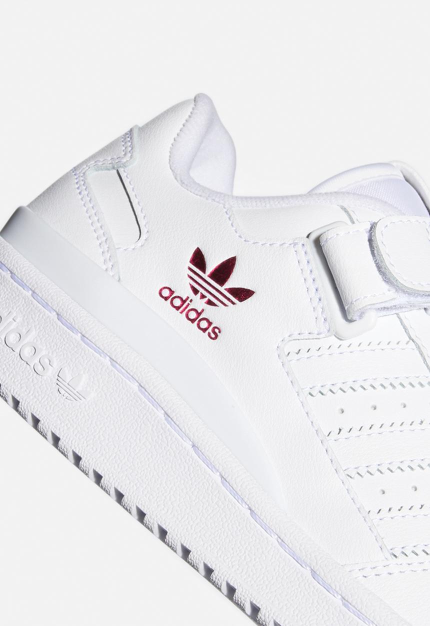 adidas Originals - Forum low - ftwr white/shock pink