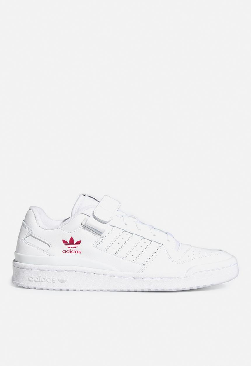 adidas Originals - Forum low - ftwr white/shock pink
