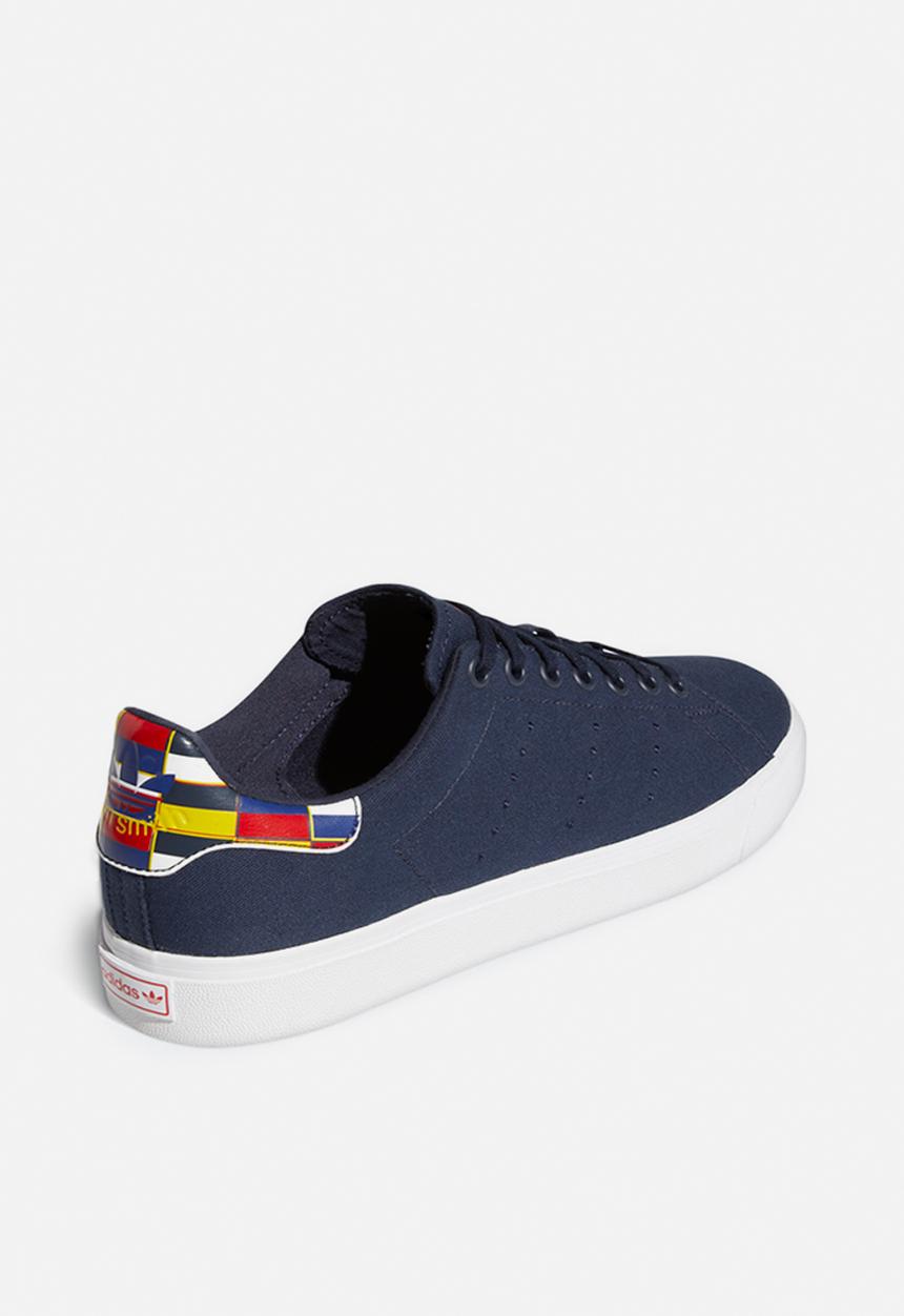 adidas Originals - Stan Smith vulc - legend ink/red/ftwr white