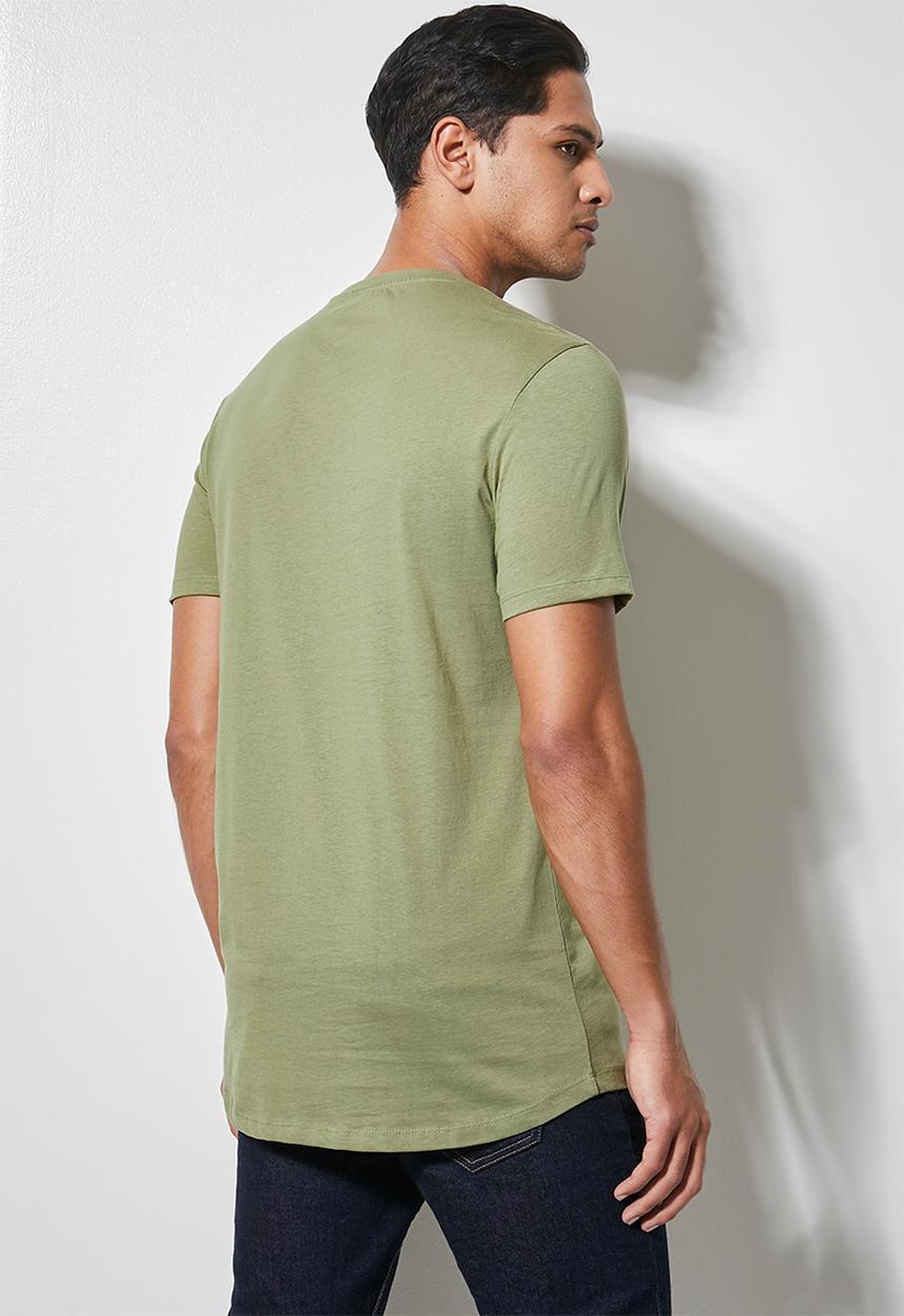 Superbalist - 5-Pack barney longline curved hem tee - multi