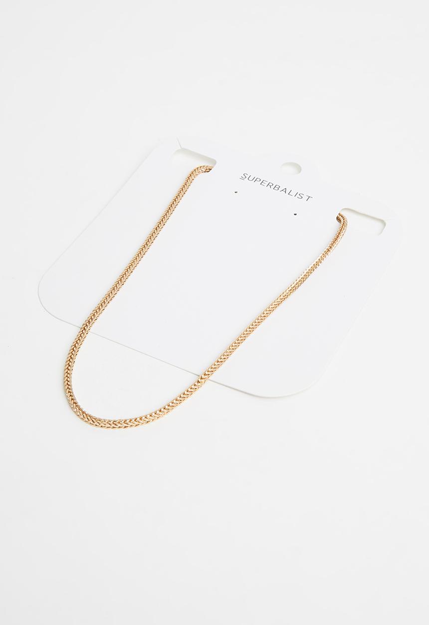 Superbalist - Snake chain necklace - gold
