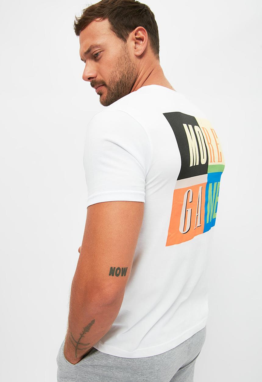 Trendyol - Short sleeve tee & shorts sleep set - grey print