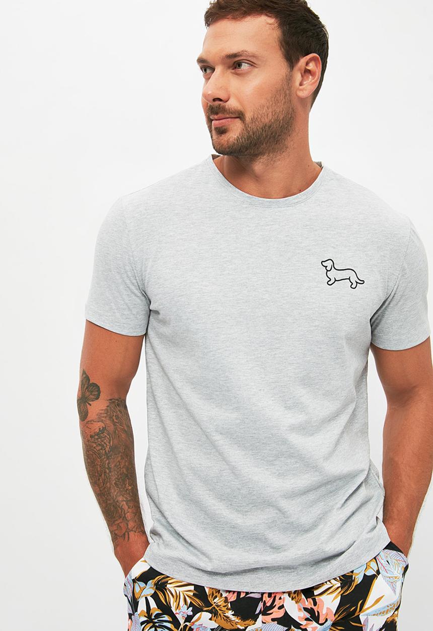 Trendyol - Short sleeve tee & shorts sleep set - multi