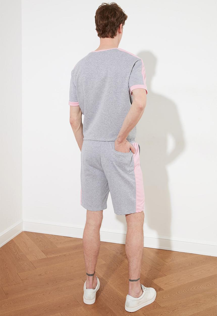 Trendyol - Side stripe sweatsuit - grey