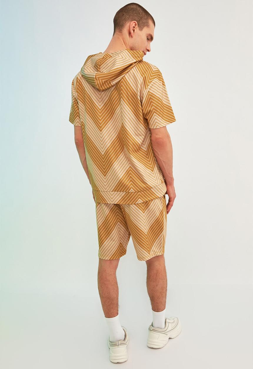 Trendyol - Printed sweatsuit - camel