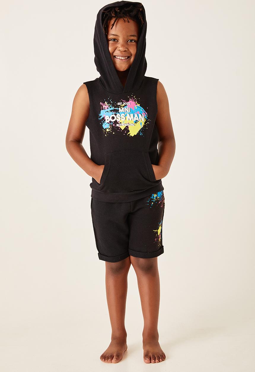 Flyersunion - Top & bottom set  - black