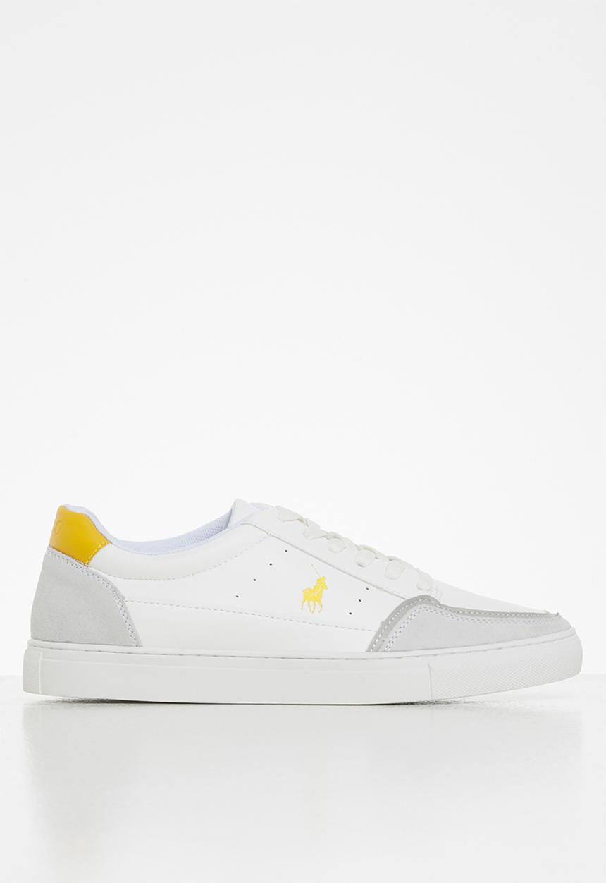 POLO - Gloria court sneaker - beige & mustard 