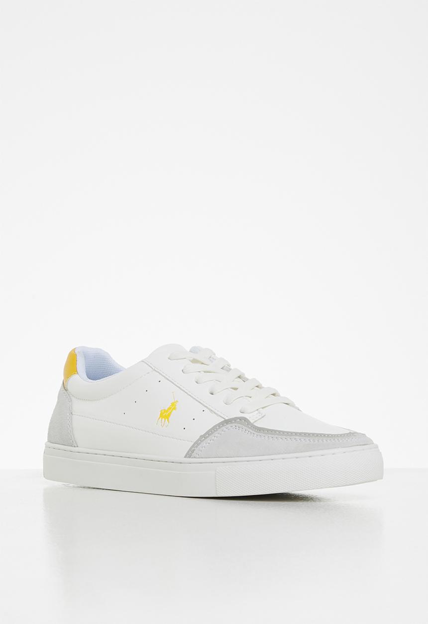 POLO - Gloria court sneaker - beige & mustard 