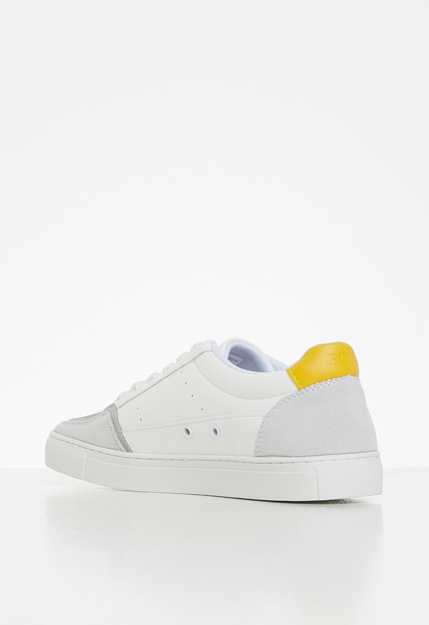 POLO - Gloria court sneaker - beige & mustard 