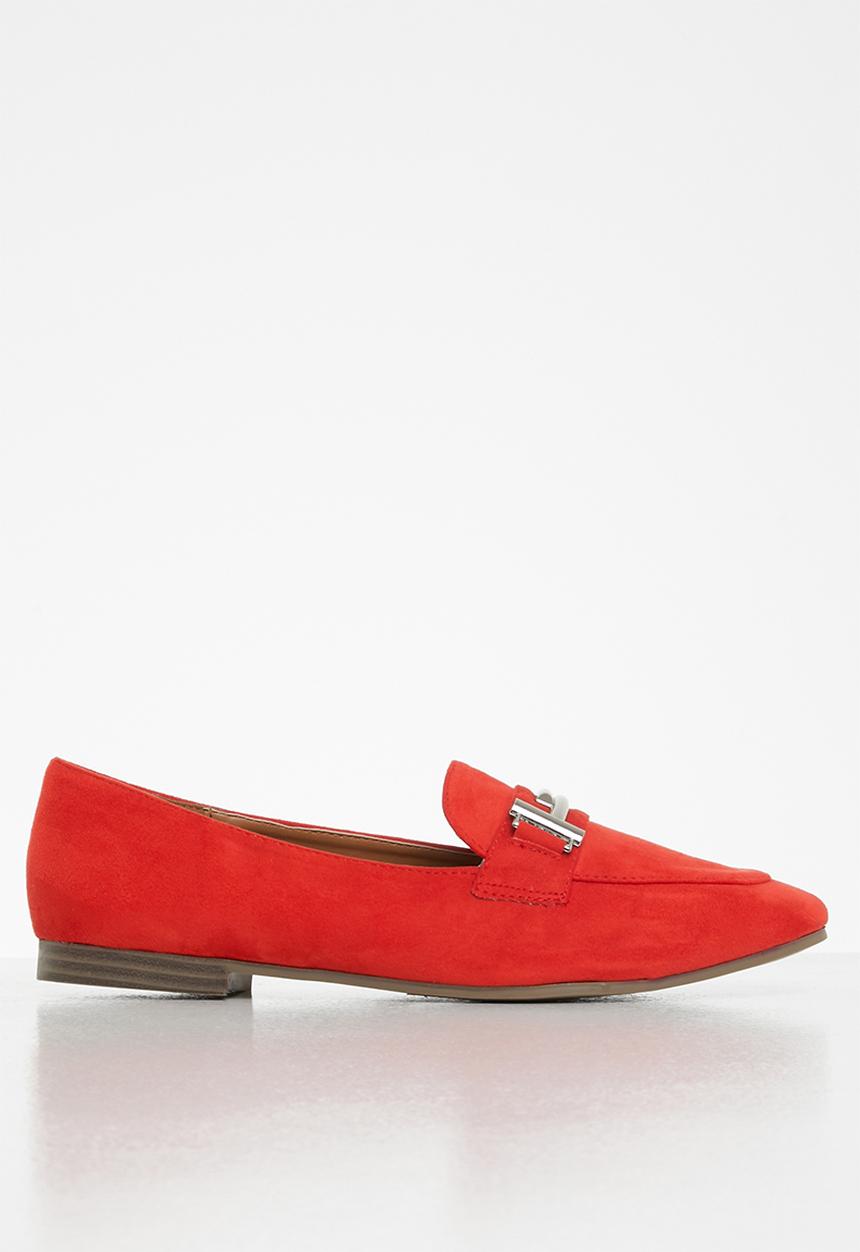 POLO - Camila T-bar loafer - red