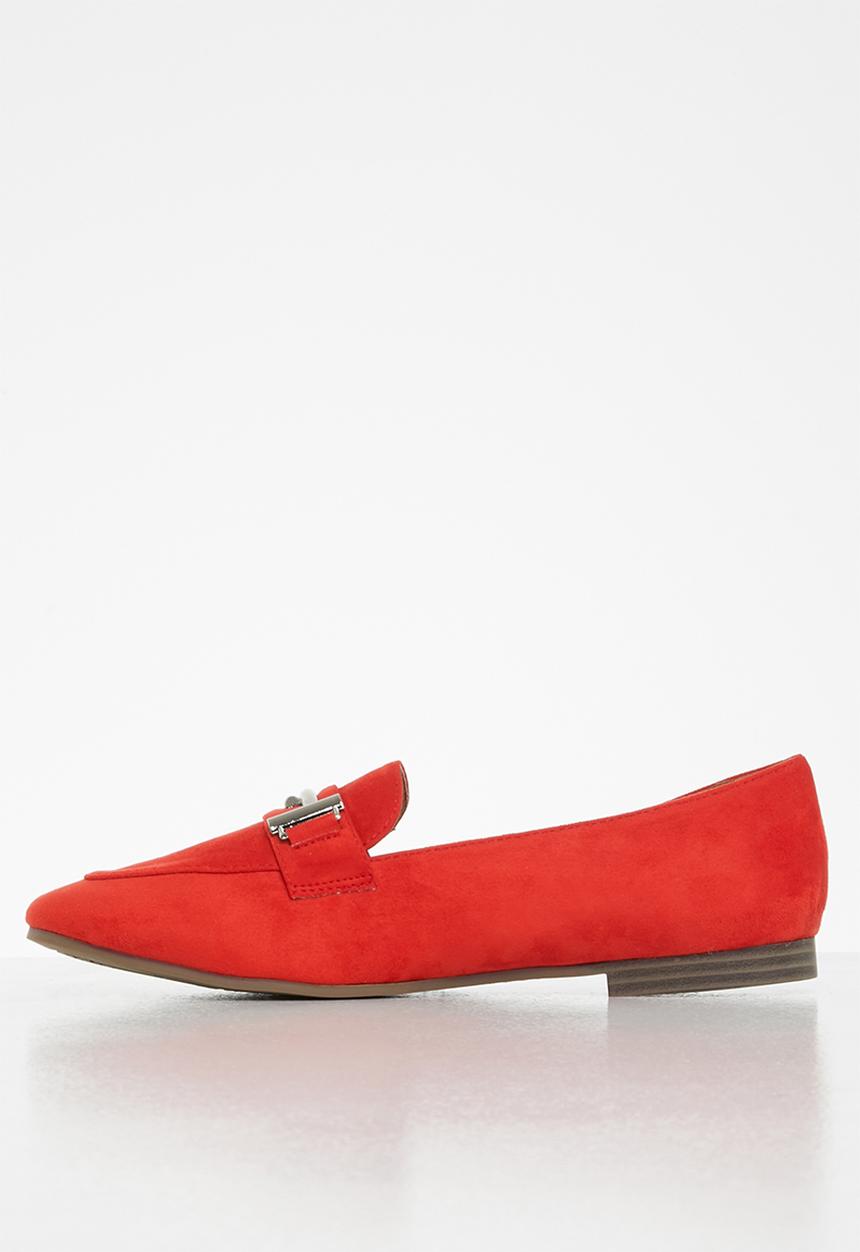 POLO - Camila T-bar loafer - red
