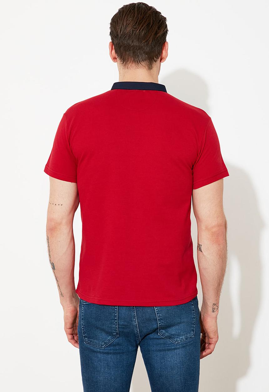 Trendyol - Chest pocket golfer - red