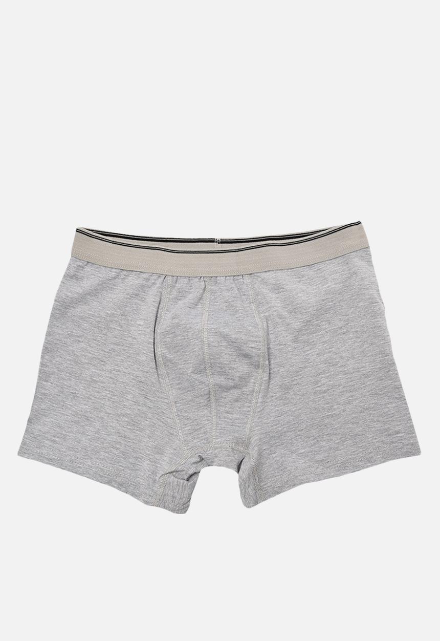 Trendyol - Printed 3 pack boxer shorts - stone/black/grey