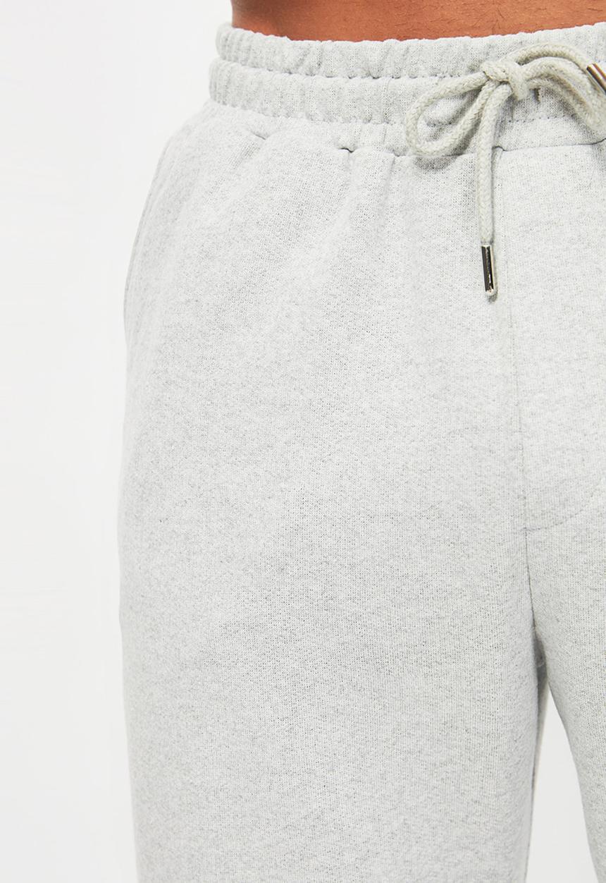 Trendyol - Basic fleece sleep pants - grey