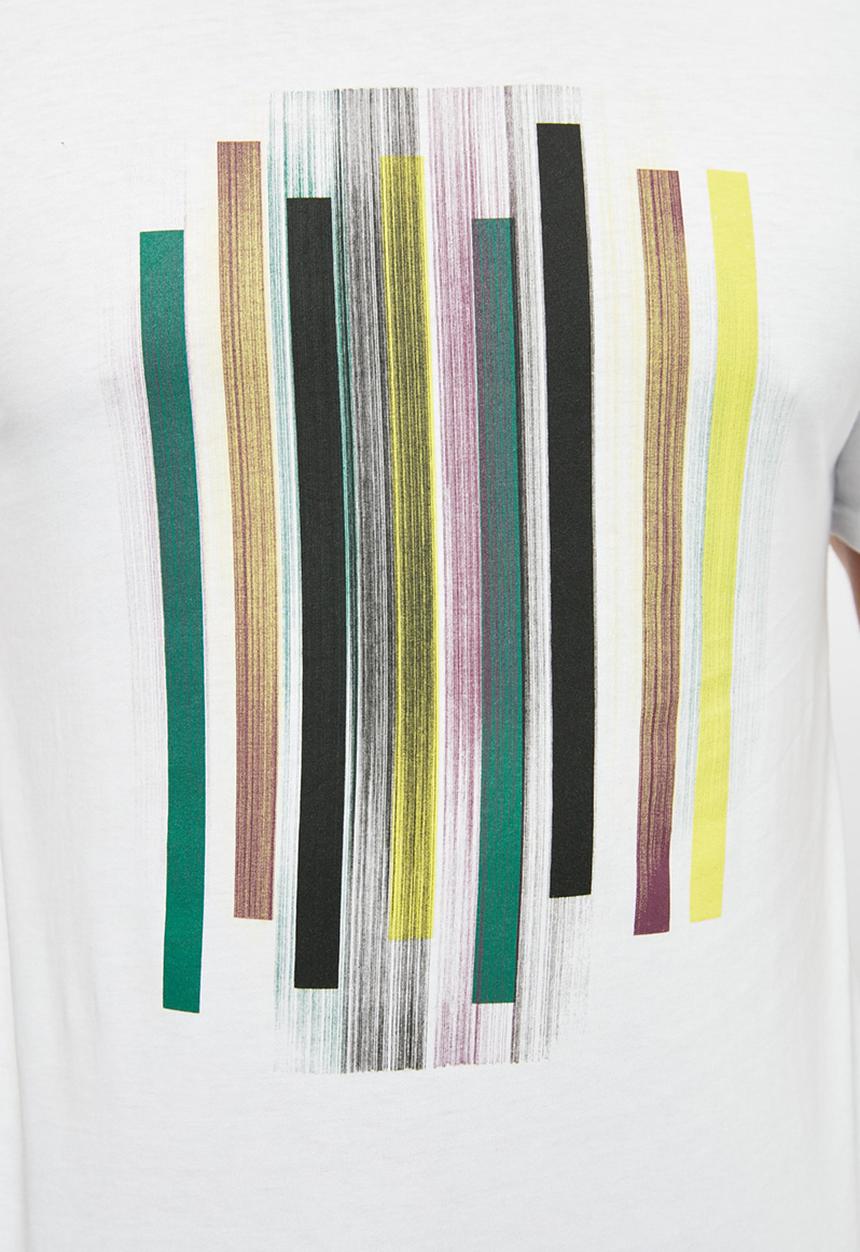 Trendyol - Graphic short sleeve tee - white