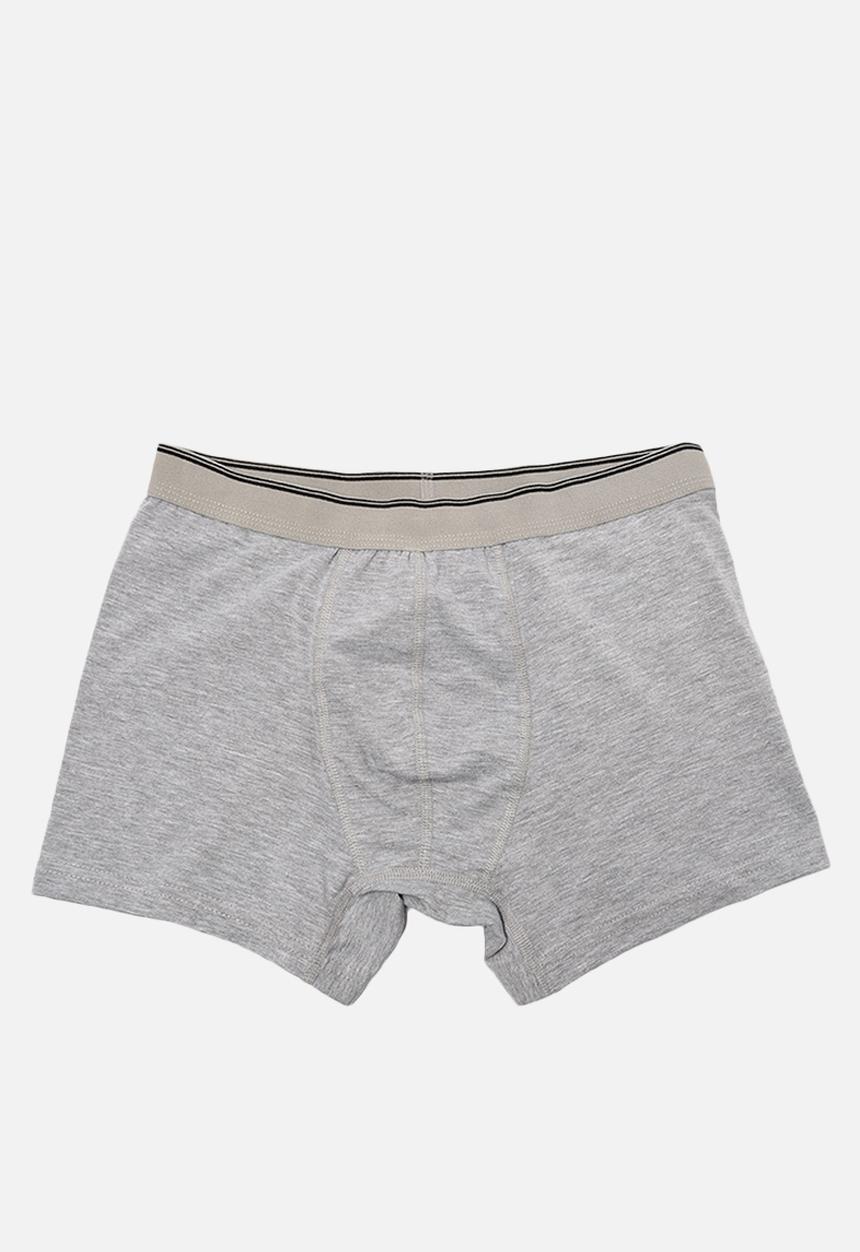 Trendyol - Printed 3 pack boxer shorts - black/grey/white