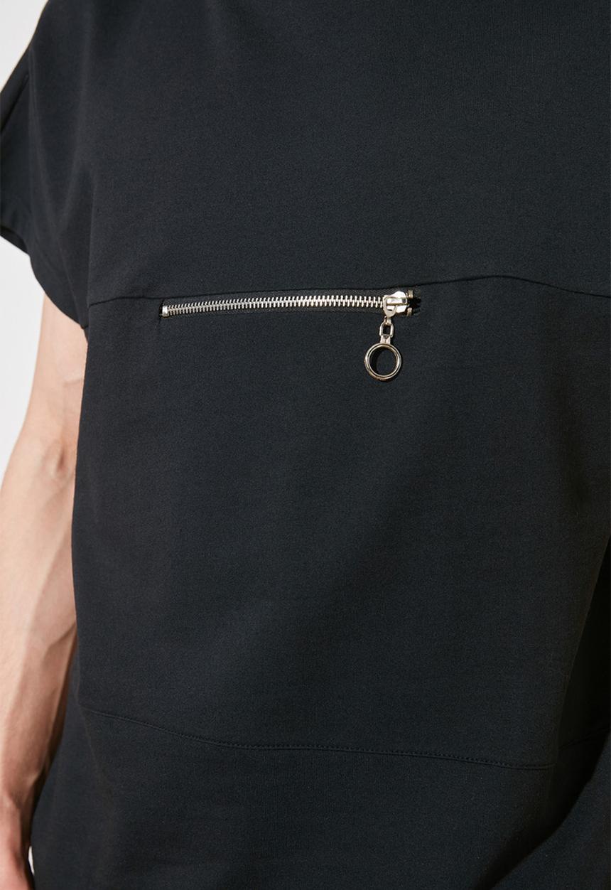 Trendyol - Zip detail sweater - black