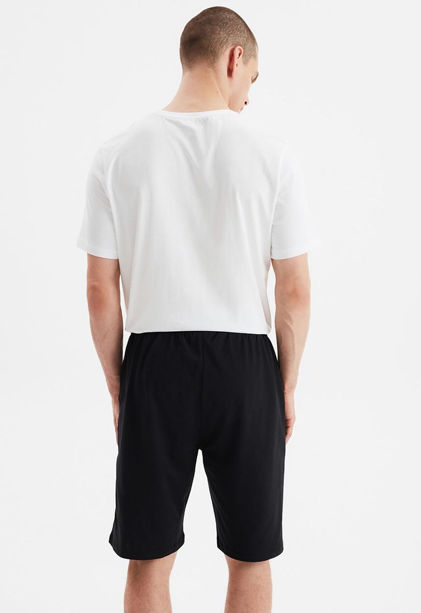 Trendyol - 2 pack plain shorts - black & grey