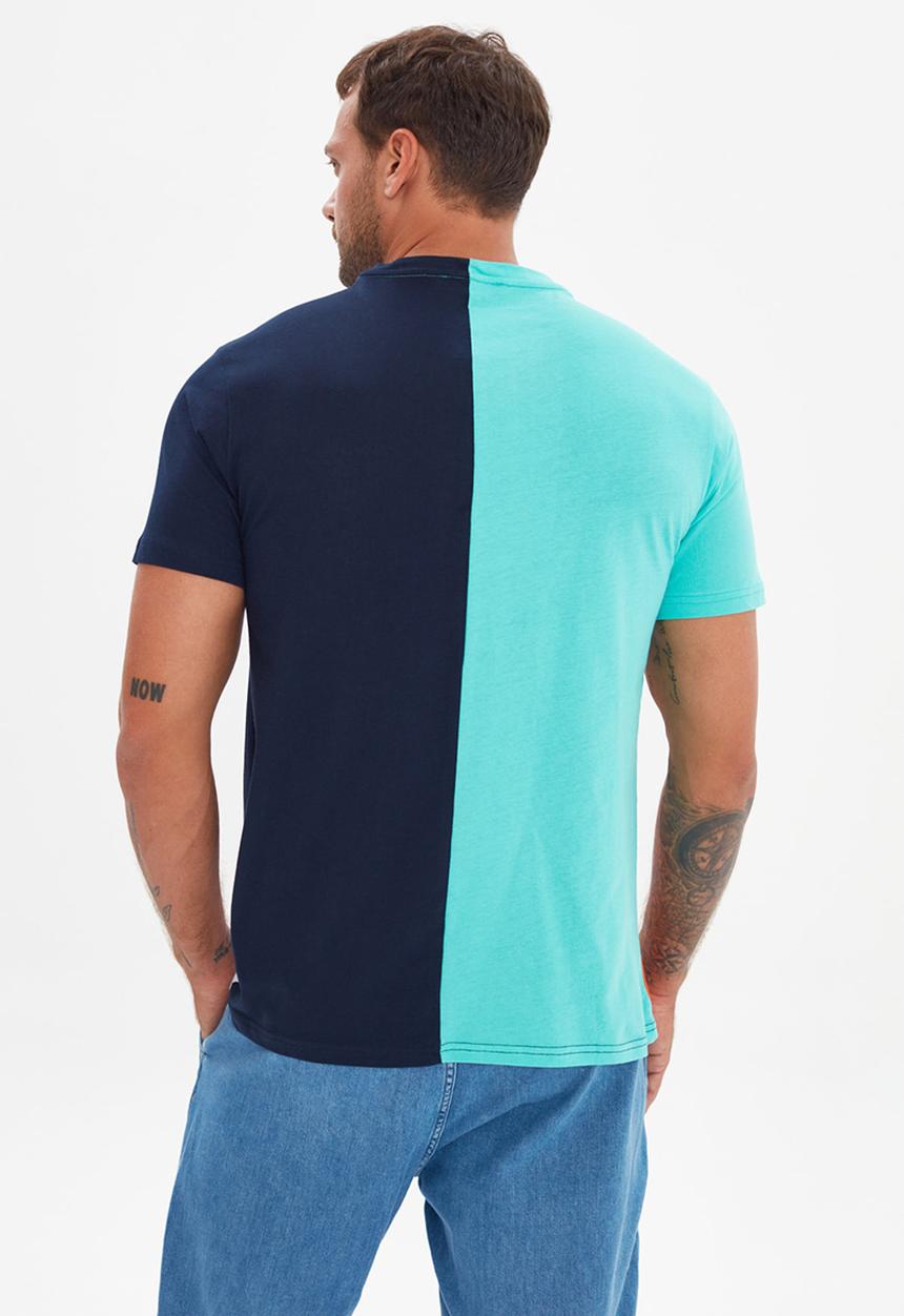 Trendyol - Colour block short sleeve tee - multi 
