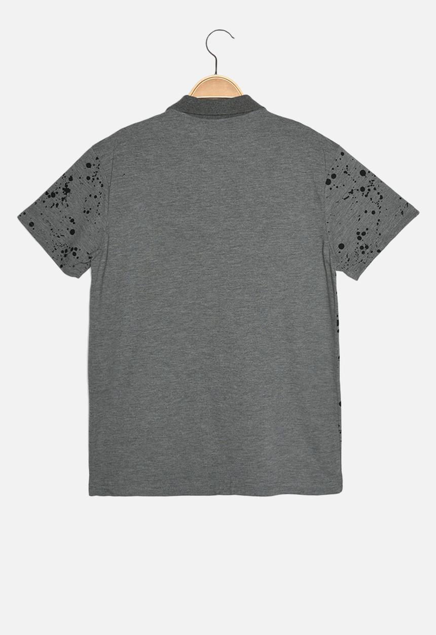 Trendyol - Paint splatter golfer - grey