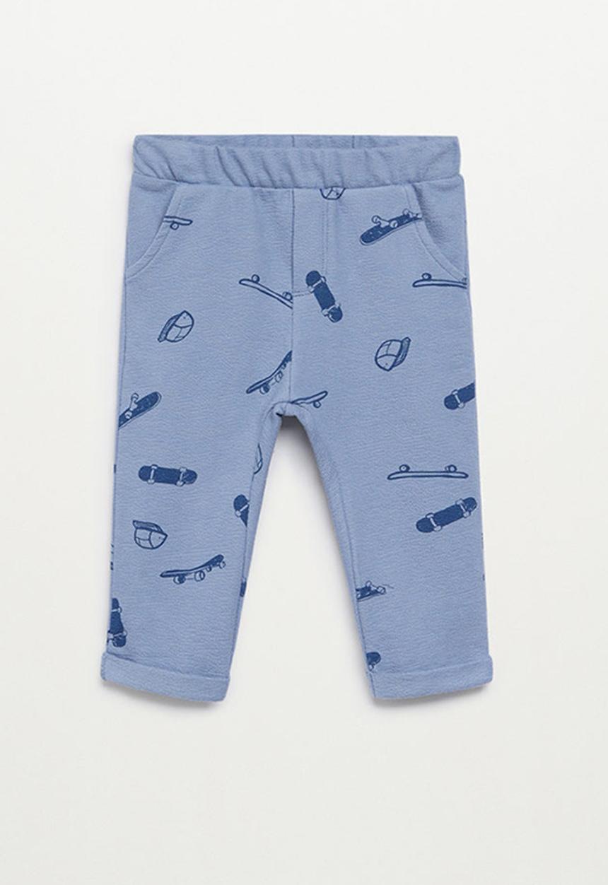 MANGO - Trousers helmut - blue