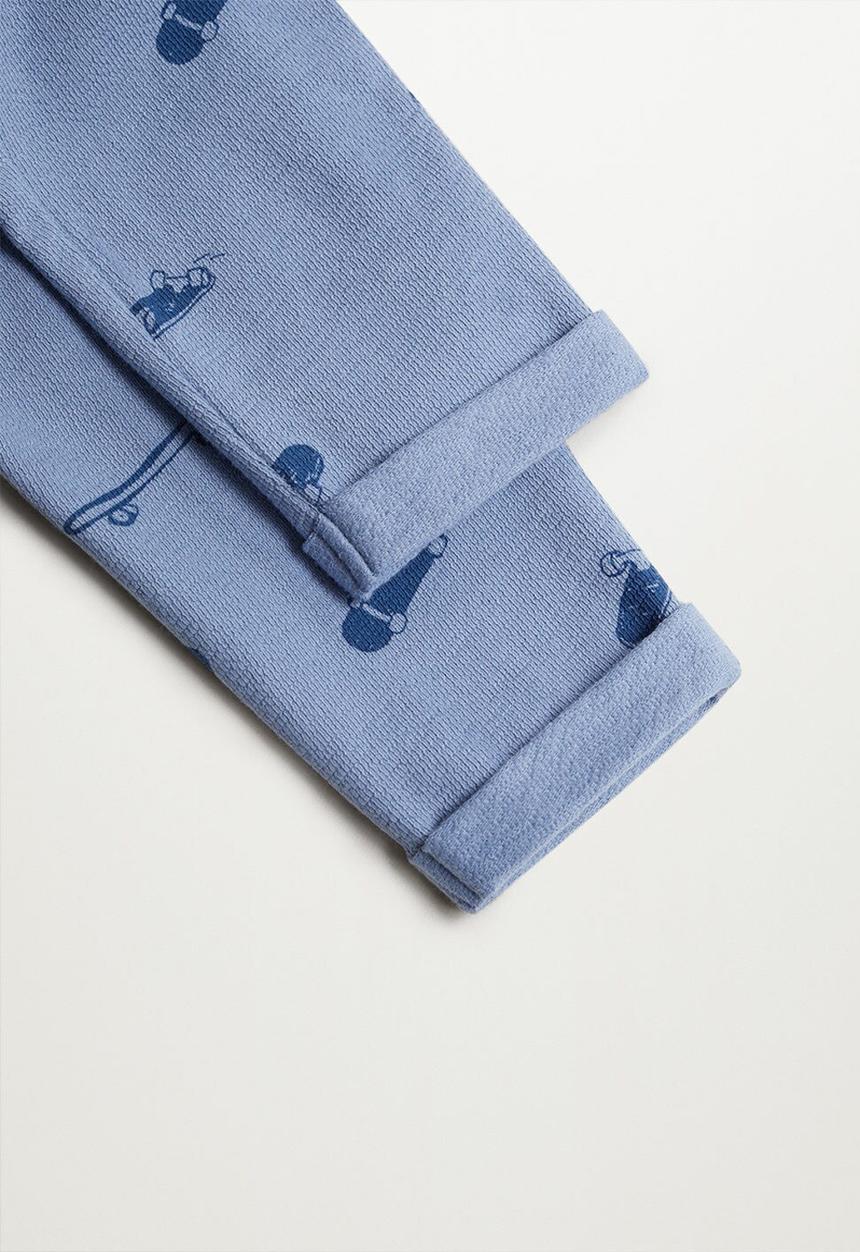 MANGO - Trousers helmut - blue